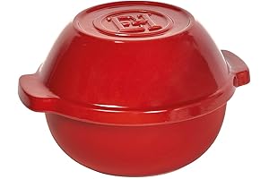 Emile Henry Ceramic Bread/Potato Cooker for Perfect Loaves and Potatoes