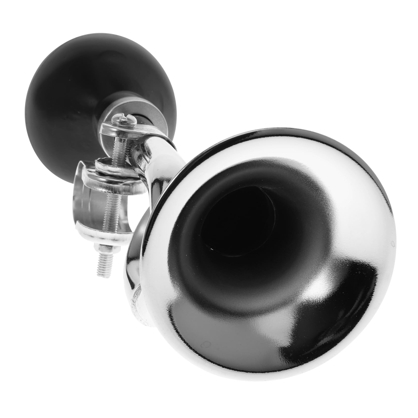 BESPORTBLE Sonnette De Vélo Cloche De Cyclisme Corne Simple Klaxon Pneumatique Clairons Astuce Cloche De Vélo Honker Klaxon De Vélo Électrique Fort Instrument Corne Adulte Silver