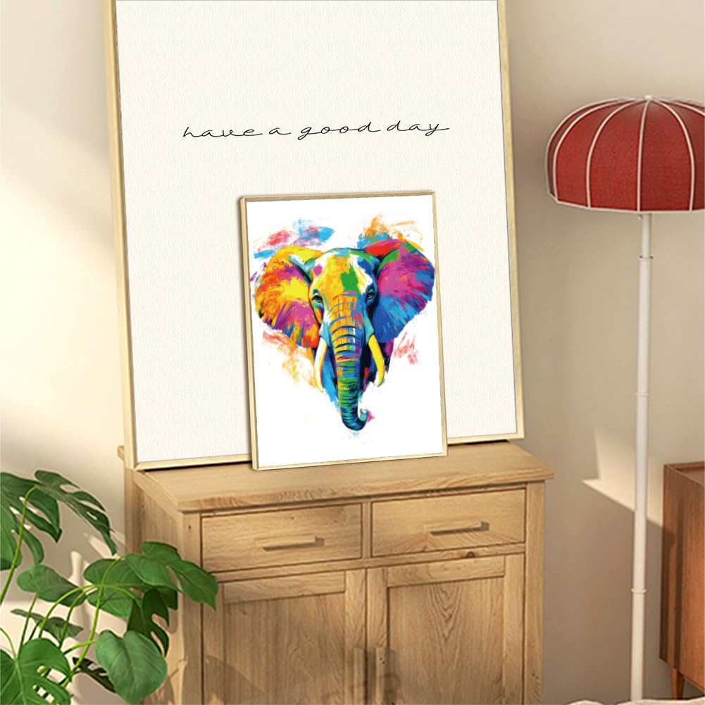 WEBEEDY 2 Pack Pre Drawn Canvas Dinosaur Theme Pre Printed Canvas Painting Set 8x10 Inch Paint Your Own Pre-Drawn Canvas Kit For Adults Beginner Sip And Paint Party Favors Supplies,20x25cm