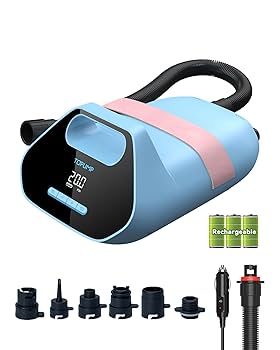 Amazon.co.jp: TOPUMP 7800mAh 充電式SUPエアポンプ TPS300