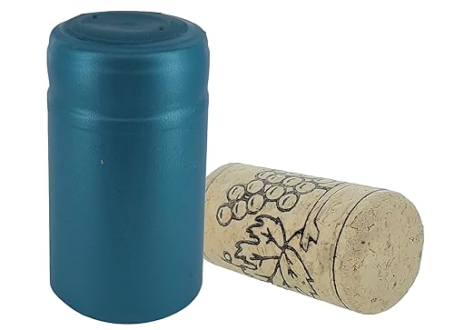 home brew ohio hozq8 – 649 – Paquete profesional cork-pvc (Metálico Azul Claro)