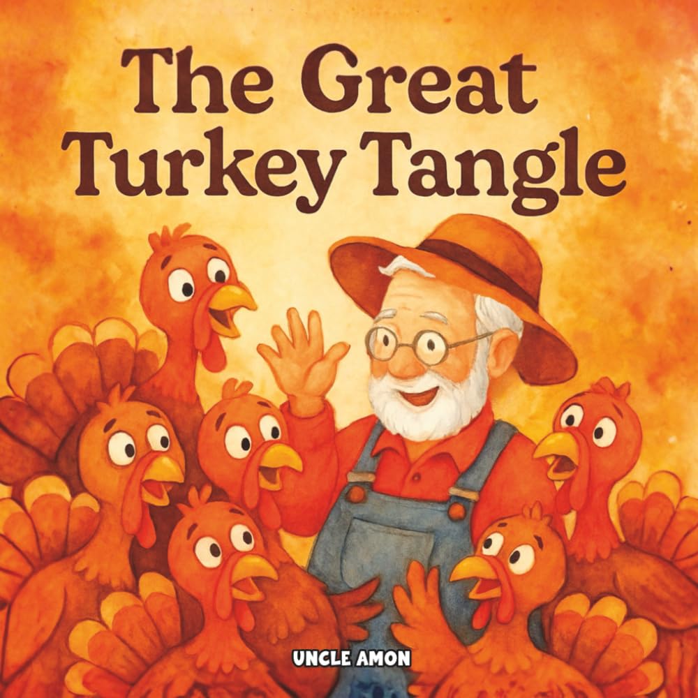 The Great Turkey Tangle: Five Turkeys, One Farmer, and Too Many Silly Surprises!