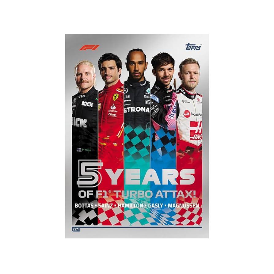 18パック Topps Formula 1 2024 Turbo Attax 51zEPGZEcIL._UF894,1000_QL80_.jpg