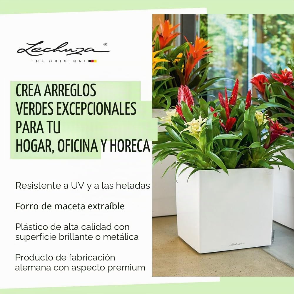 Lechuza Cube Premium 30 Blanco Brillante 16460