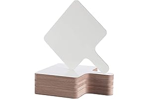 Double-Sided White Board Answer Paddles for Enhanced Classroom Interaction