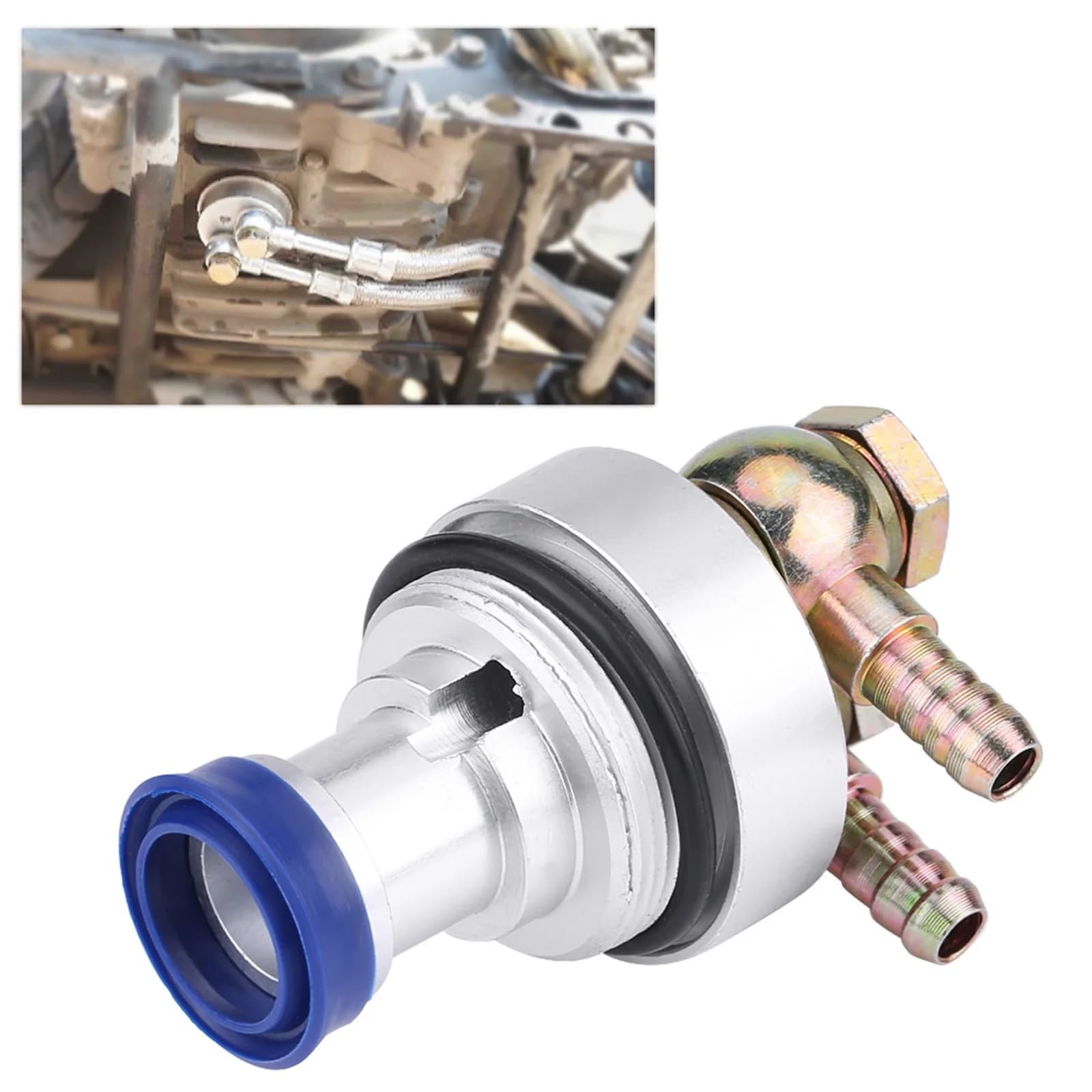 Do jazdy przełajowej CB CG Silnik 36 * 1,5 mm Gwint Adapter chłodnicy oleju motocyklowego zestaw chłodnicy przekładniowego