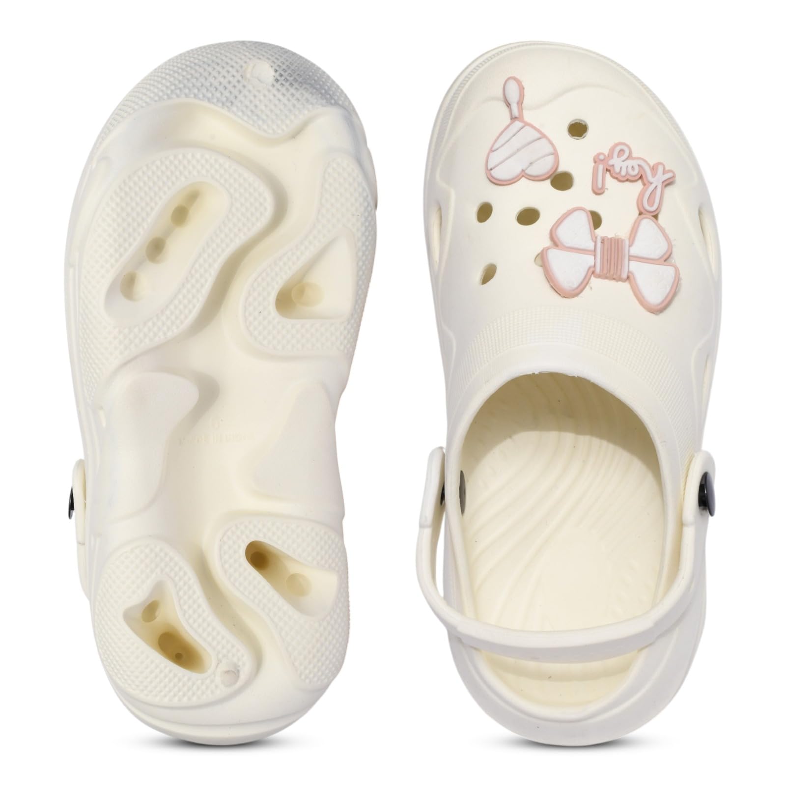 comfex Women Clogs for Girls | Lightweight EVA Slip On Garden Clogs with Cute Charms | Anti Slip Waterproof Breathable Quick Dry Casual Sandals for Beach Pool Bathroom Walking Travel Outdoor-picture-12