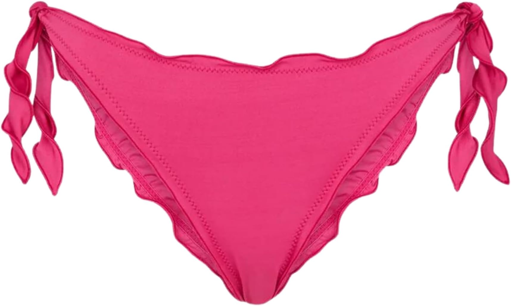 ME FUI Frou Frou Frou Triangle 1901 1907 Women's Bikini Adjustable Briefs Fuchsia PE23