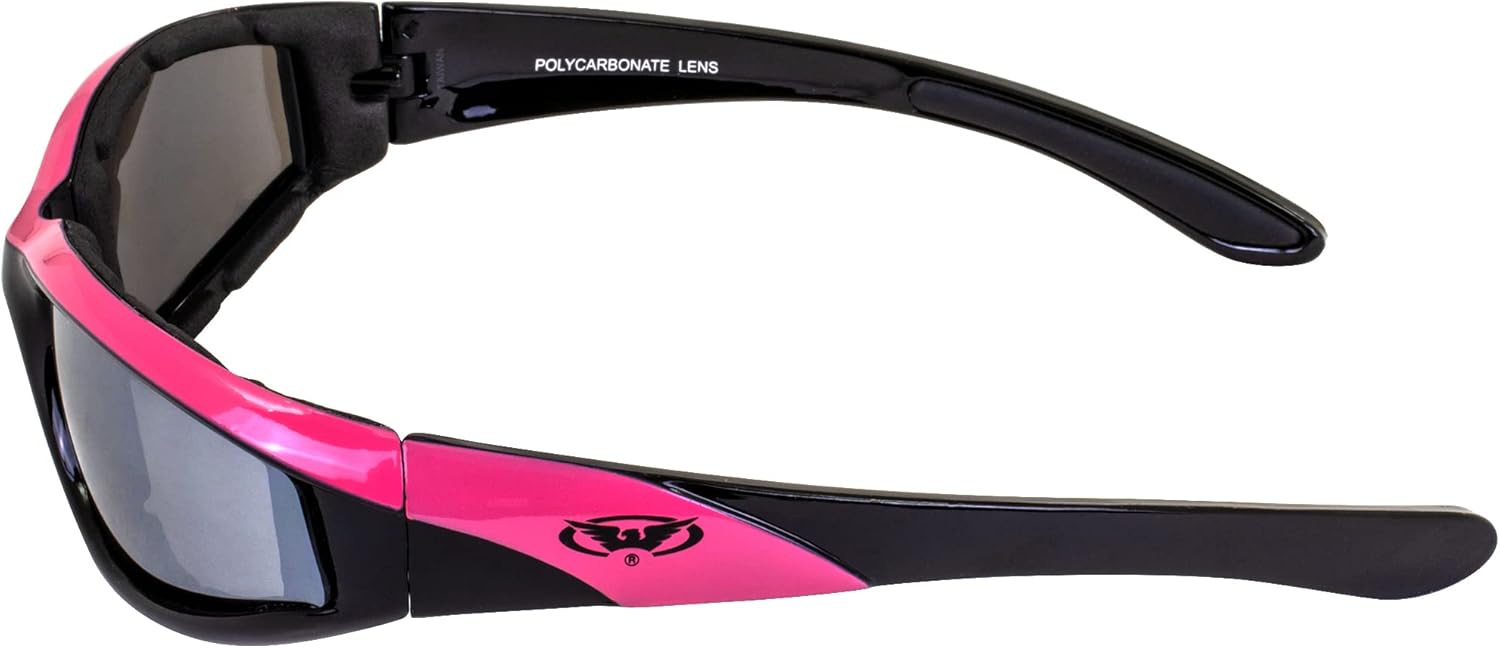 Miniatura 3 de Global Vision Eyewear - Gafas de montar en color negro y rosa