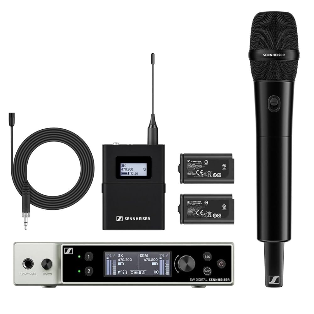Amazon | ゼンハイザー EW-DX MKE 2-835-S セット デュアル