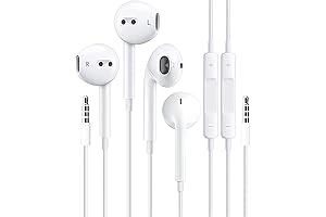Wired Earbuds with Mic and Volume Control Compatible with iPhone