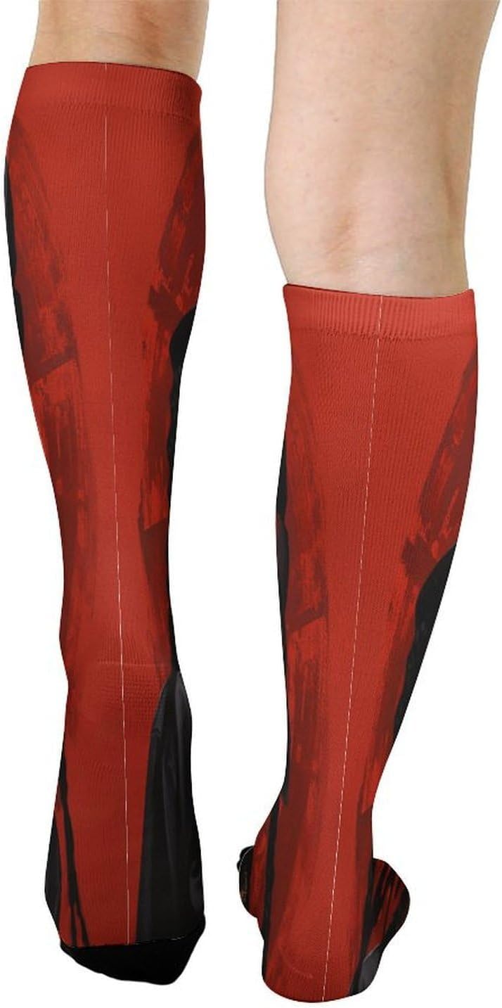 Anime Style Characters Crew Socks Calf Socks Athletic Crew Sock