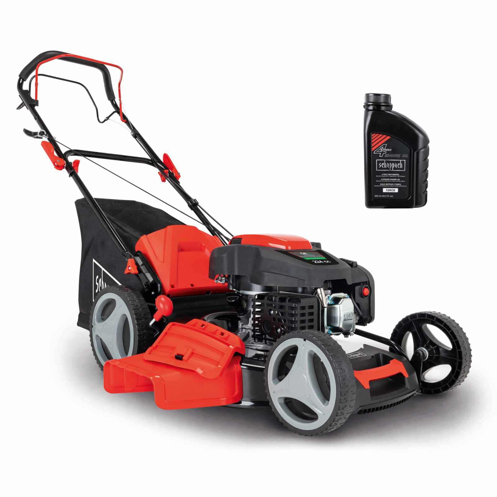 Scheppach Tondeuse Thermique autotractée MS225-53 - Moteur 6 CV / 4,4 KW