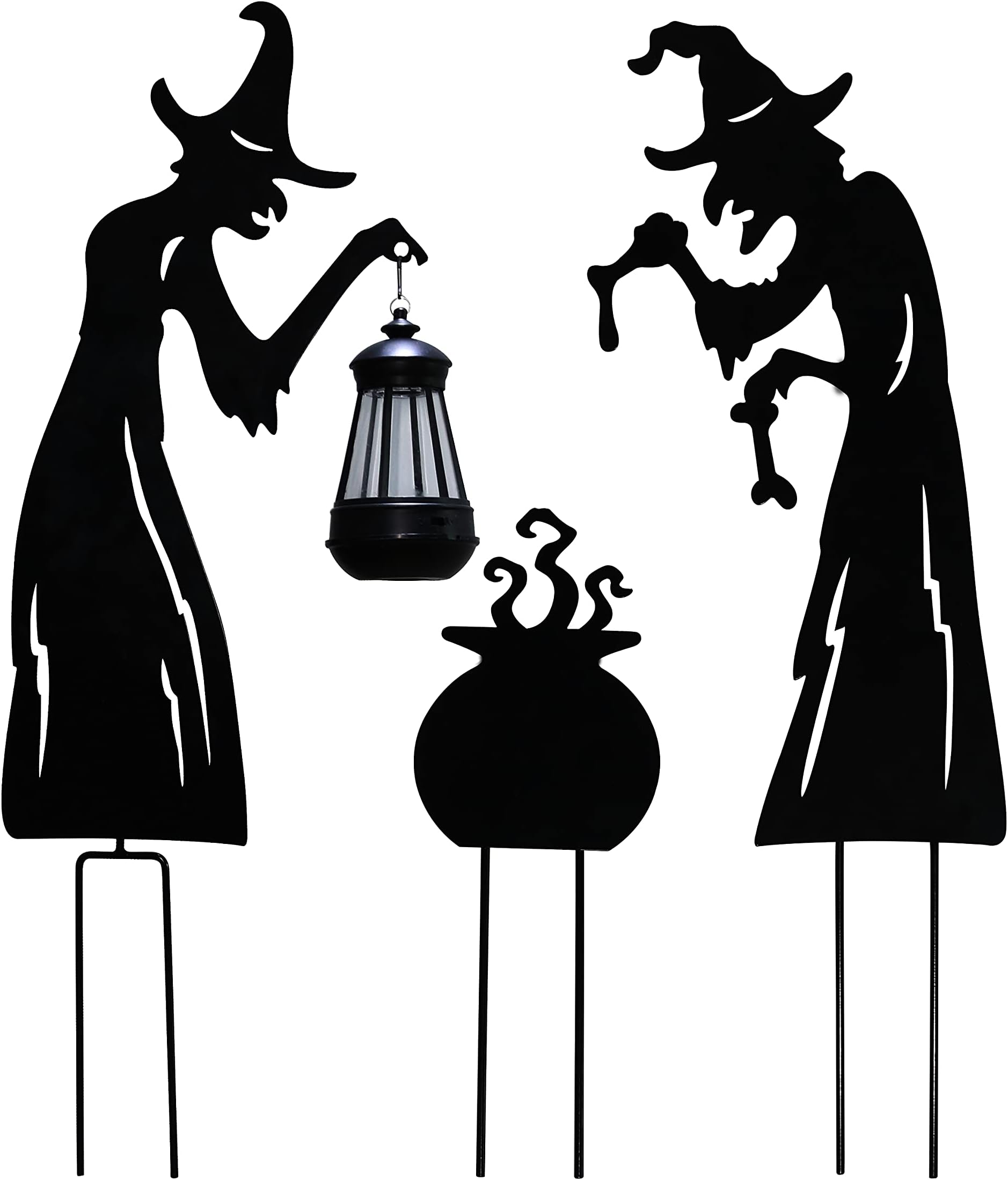 Collections Etc Solar Pumpkin Light Up Coach Wagon, Fall