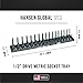 Hansen Global 9302 Socket Tray Set , 1/4, 3/8, 1/3