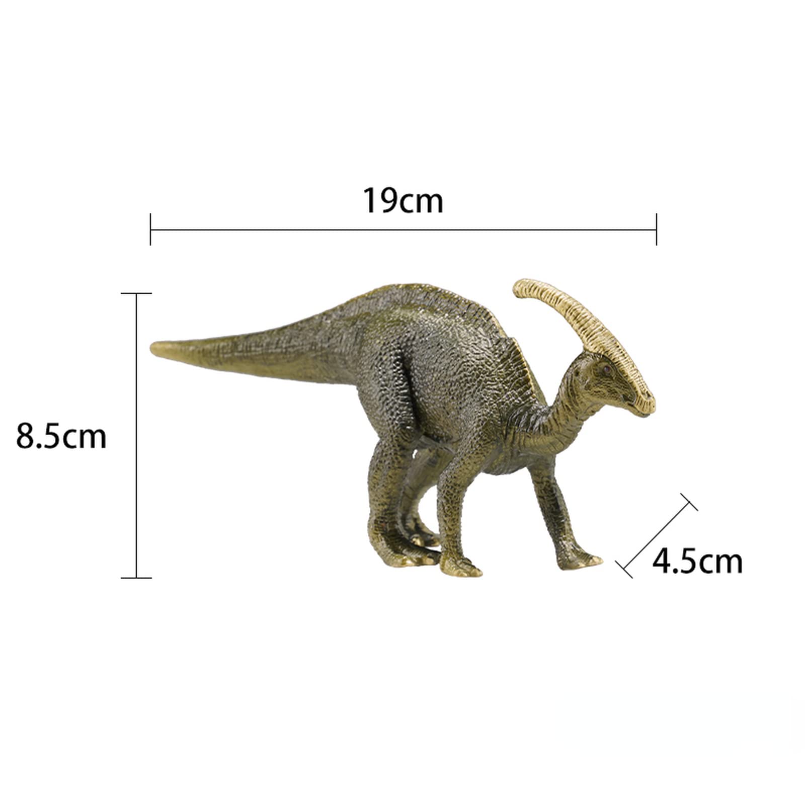 Mosiężna Figurka Stołowa Dinozaura, Jurajska Figurka Paraktenozaura, Dekoracyjna Ozdoba Do Gabinetu, Kolekcja Brązowych Rzeźb Bydła