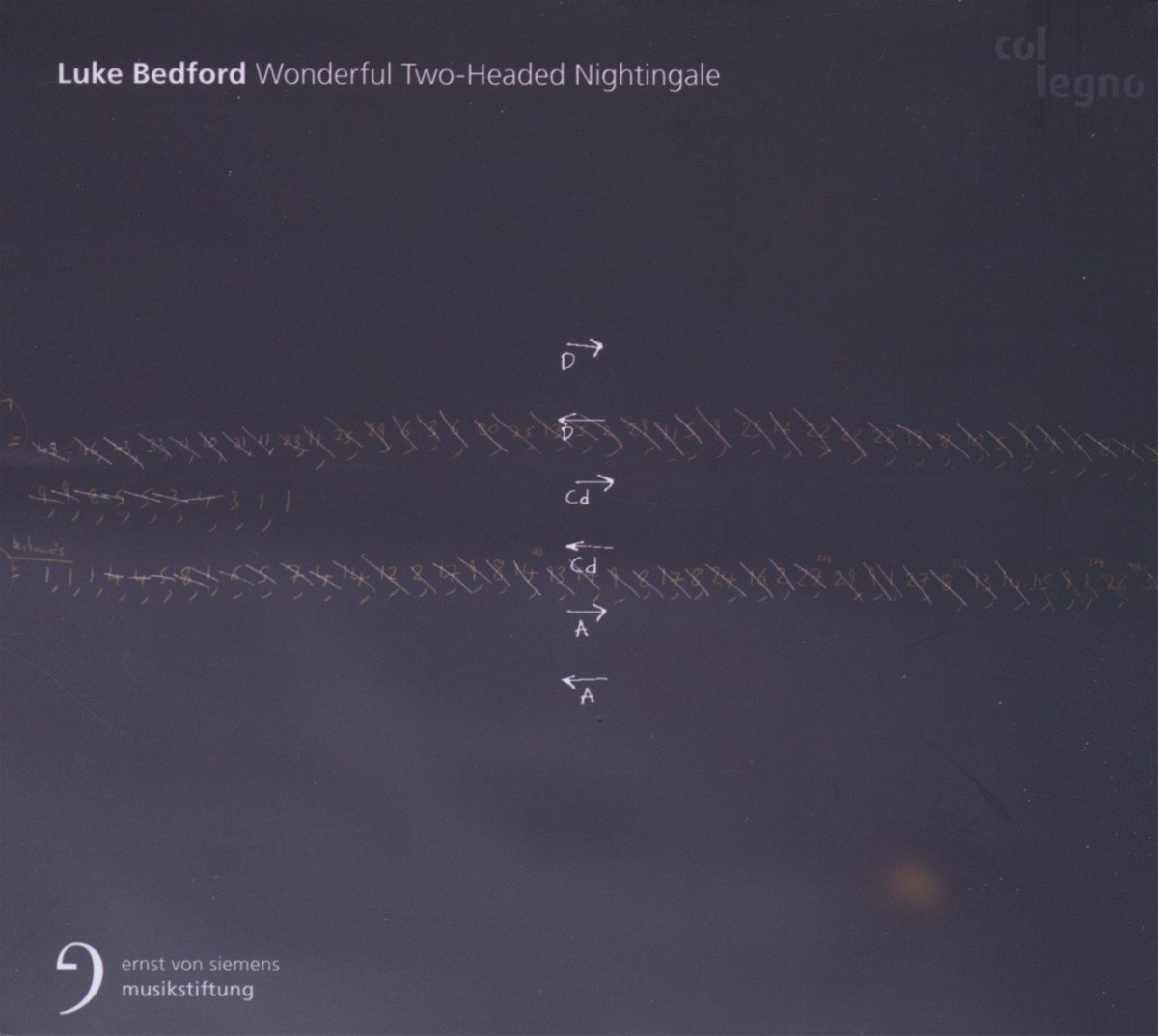 COL40404 Luke Bedford Bedford: Wonderful Two-Headed CD COL40404 NEW