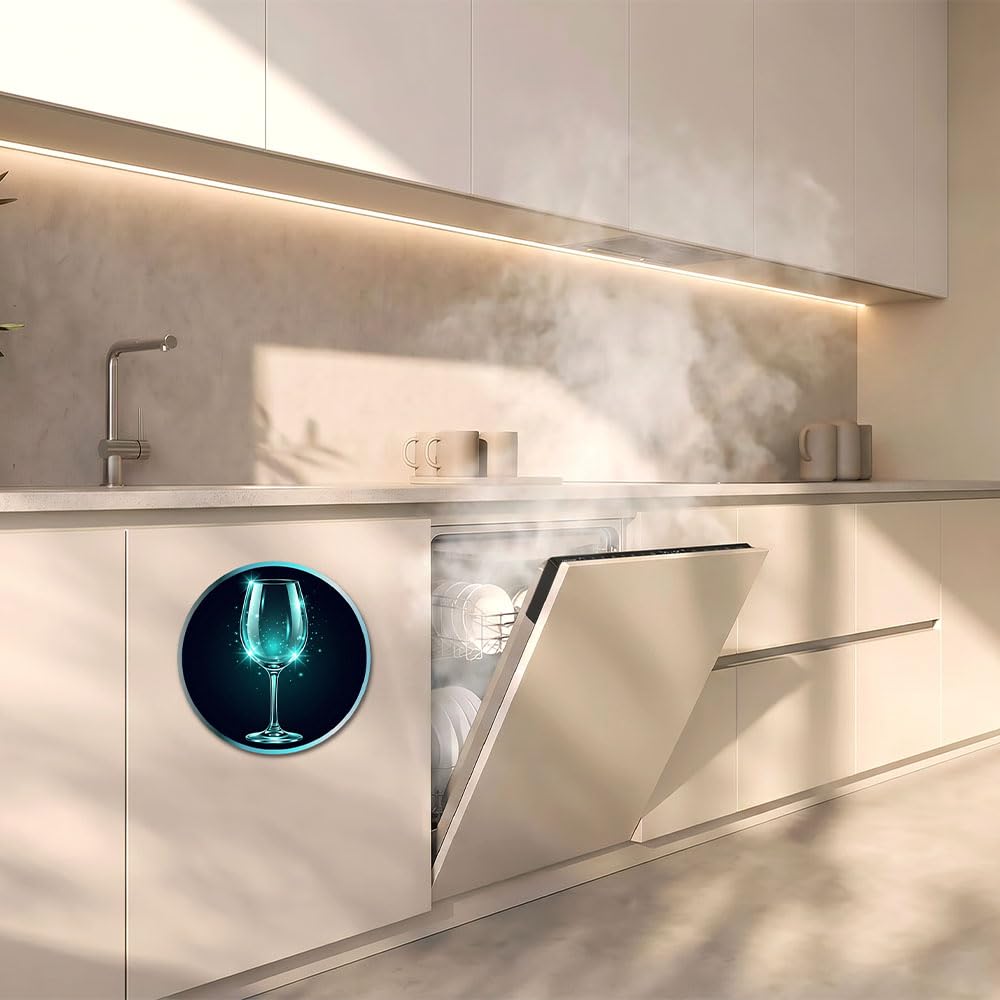 Cecotec Lavavajillas 45 cm Integrable Bolero Aguazero 45100 Full-BI Connected. 11 Cubiertos, 10 Programas, Inverter Plus Duo, Panel Táctil, WiFi, Smart Wash, O2Dry, Super Dry, FloorView Light