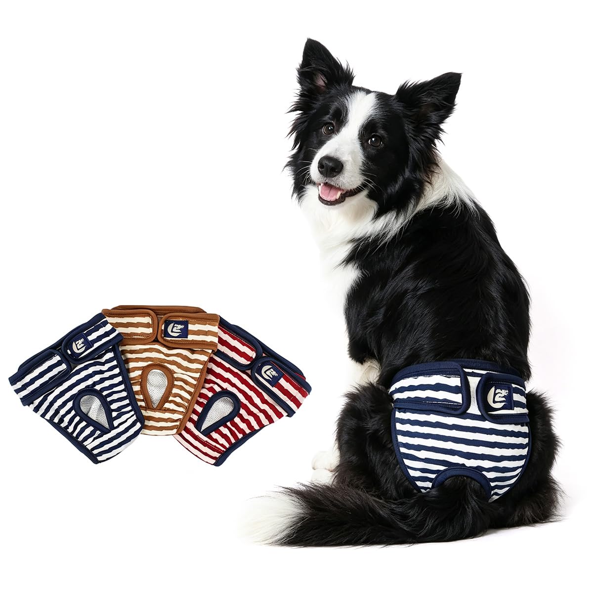Amazon | PETLESO 犬オムツ 犬用サニタリーパンツ 3枚 洗える 再利用