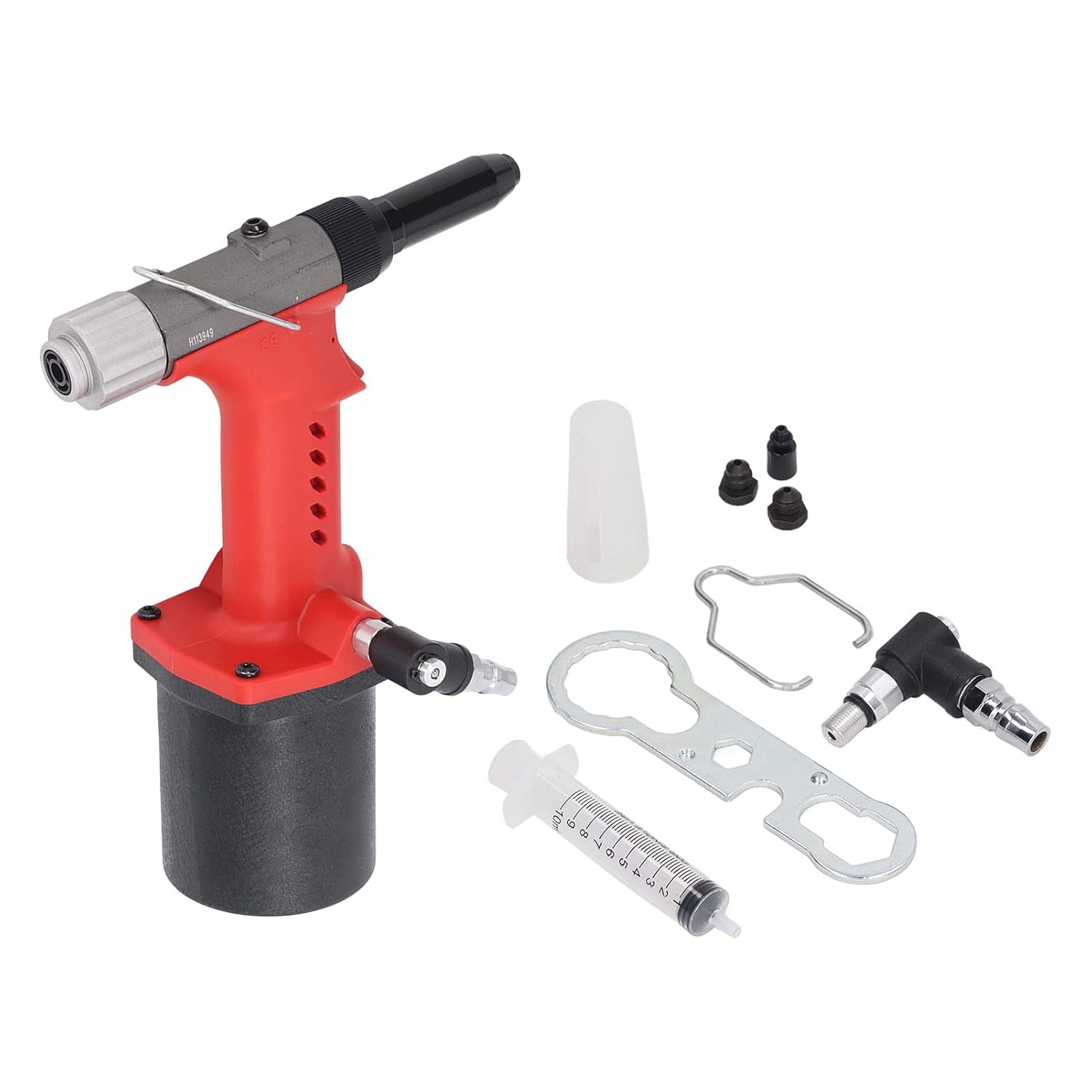 Pneumatic Rivet Gun 8500‑11900N 3 Jaws Air Hydraulic