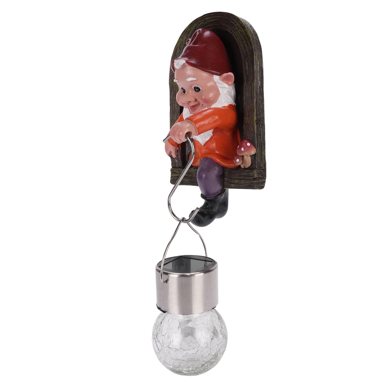 Statues de gnome féeriques pour illuminer vos soirées d'été sur la terrasse ou le balcon