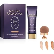 Body Coverage Perfector Set, Multi-Effect Body Concealer for Tattoo & Scar Cover Up, 24H Long-Lasting Waterproof & Transfer-Resistant Full Coverage Foundation for All Skin 3.65Oz