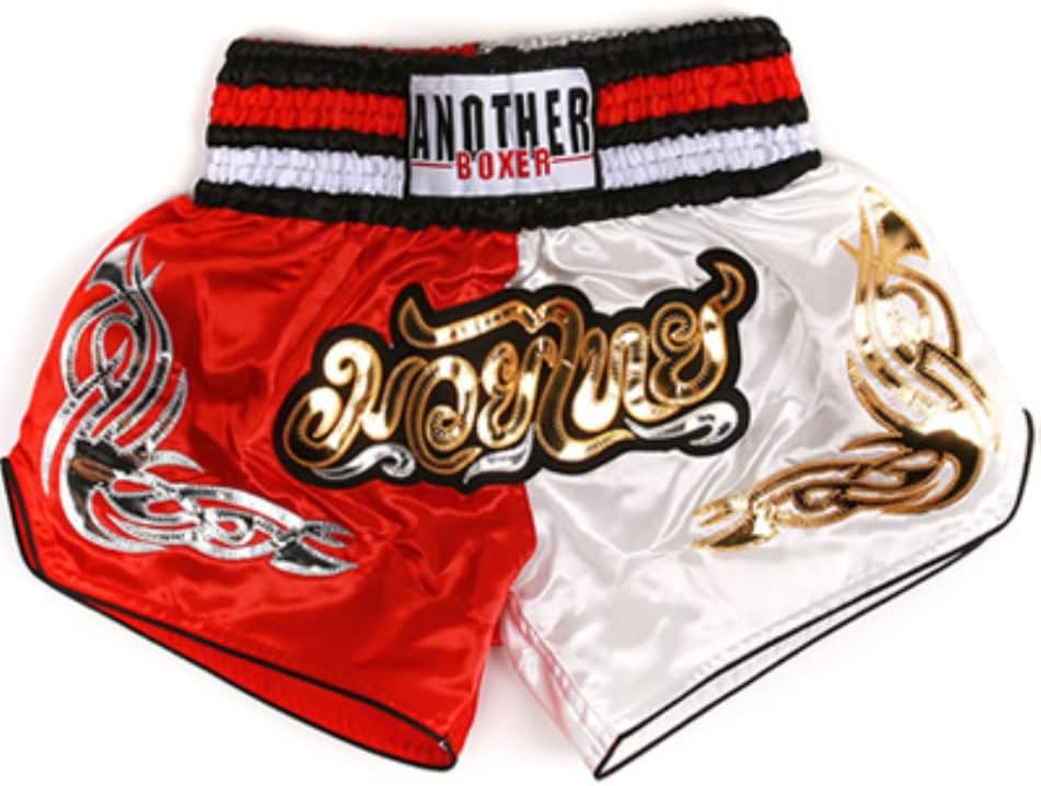 OYSTERBOY Classic Muay Thai Shorts for Men Women Boxing Kickboxing MMA BJJ Fight Clothing Training Workout Exercise Trunk