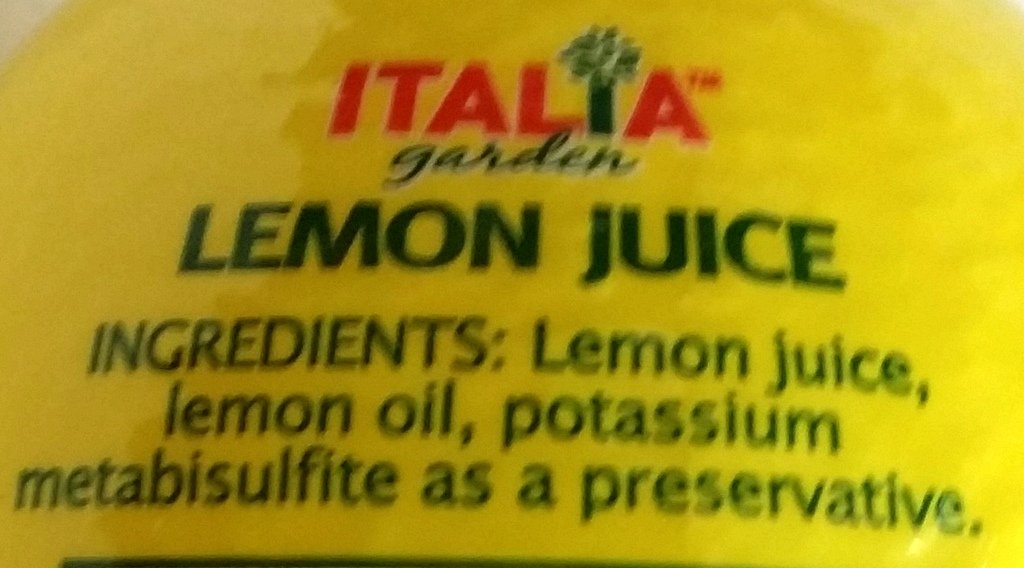 Italia Garden Perfectly Lemon Juice Pack Fresh Squeezed Italian