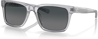 Costa Del Mar Mens Tybee Rectangular Sunglasses