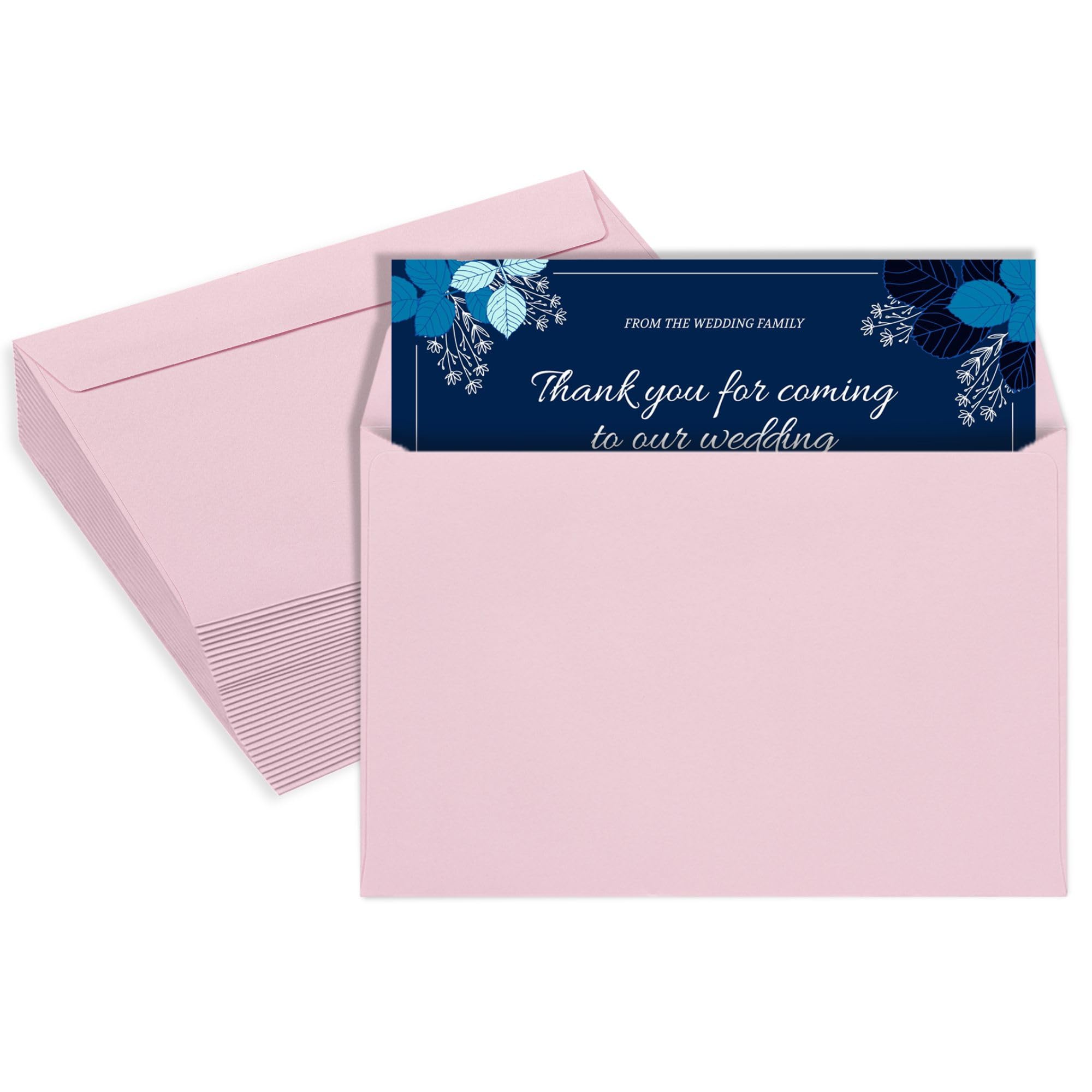 6x9 Pink Envelopes Self Seal, 50/pack, Colored Envelopes Letter Size 6 x 9 inch, Booklet Envelopes for Cards, Invitations, Holiday, Postcards, Gifts,