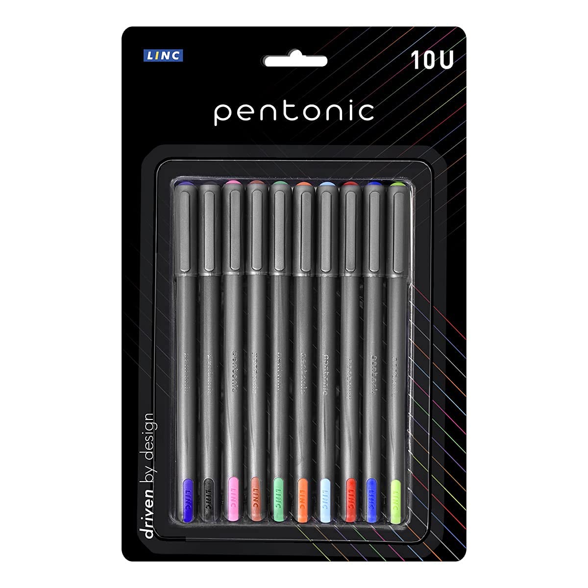 Multicolor Ball Point Pen, Pack of 10