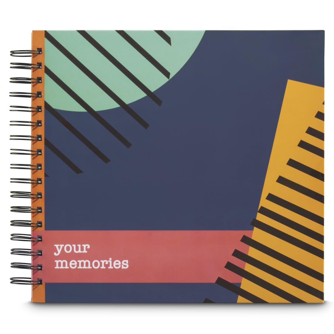 Hama Photo Album for Photo (Sticker, Sticky, Spiral Photo Album 10x15 cm, 50 pages, 28x24 cm) Colorful, Purple