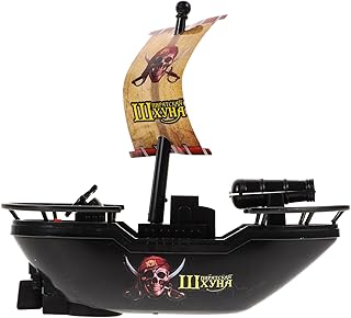 PRETYZOOM Brinquedos De Banho De Piscina De Pirata Para Crianças Modelo De Navio Pirata Banheira Divertida De Pirata Brinquedos Educativos Para Crianças Lembrancinhas De Festa Pirata