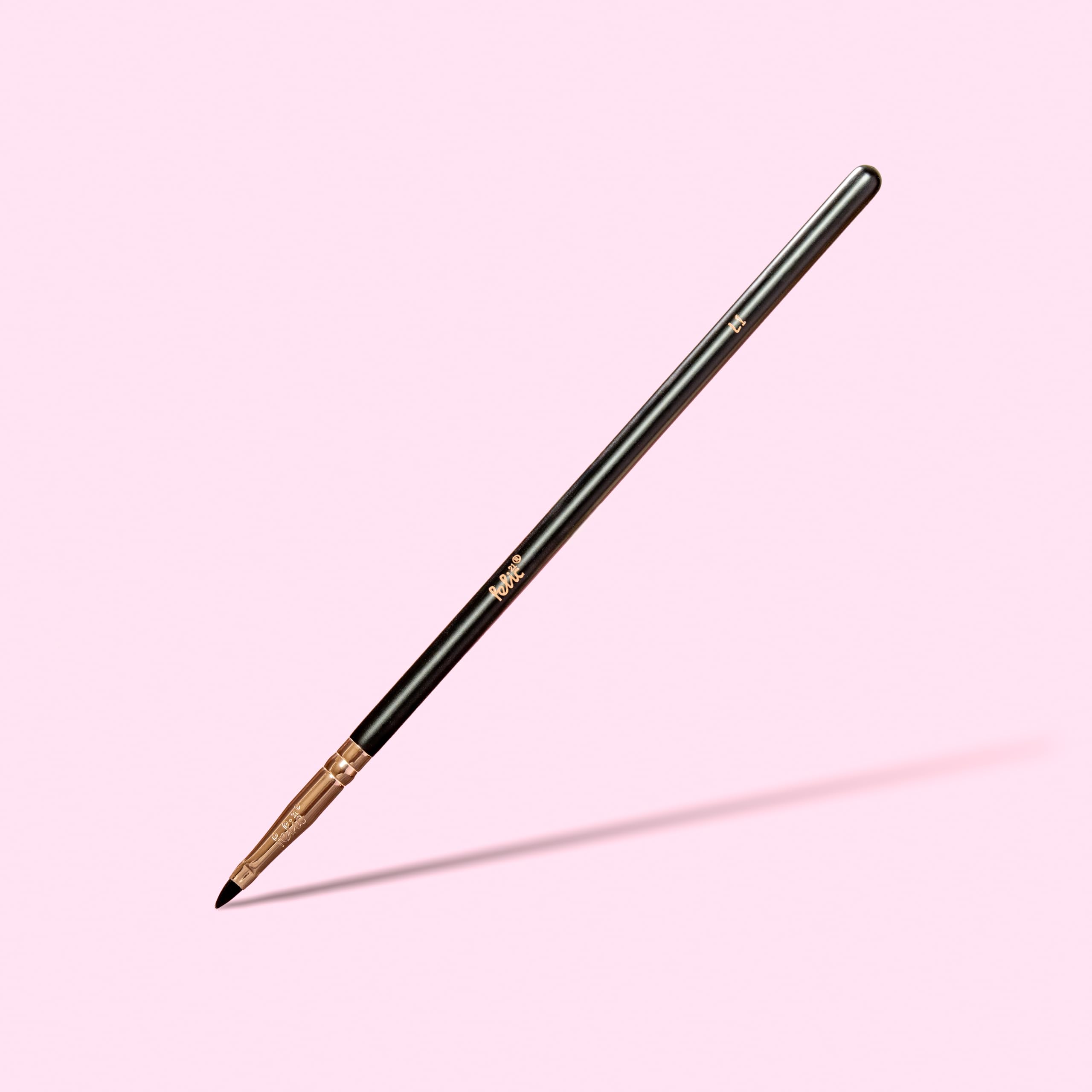 Felic21 Lip Brush L1, Lip Liner Brush with Tapered Tip, Fine Firm Bristles, Luxurious Fibers, Ergonomic Handle-image-10