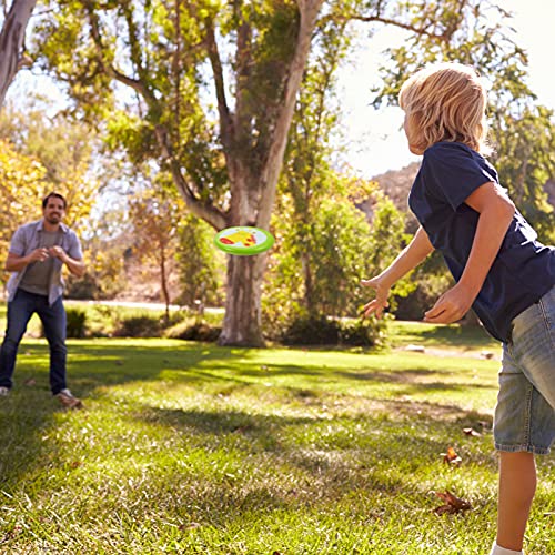 BESPORTBLE 2Pcs Placa Voando Brinquedo Disco Voador Criança Criativo Esportes Ao Ar Livre Suprimento