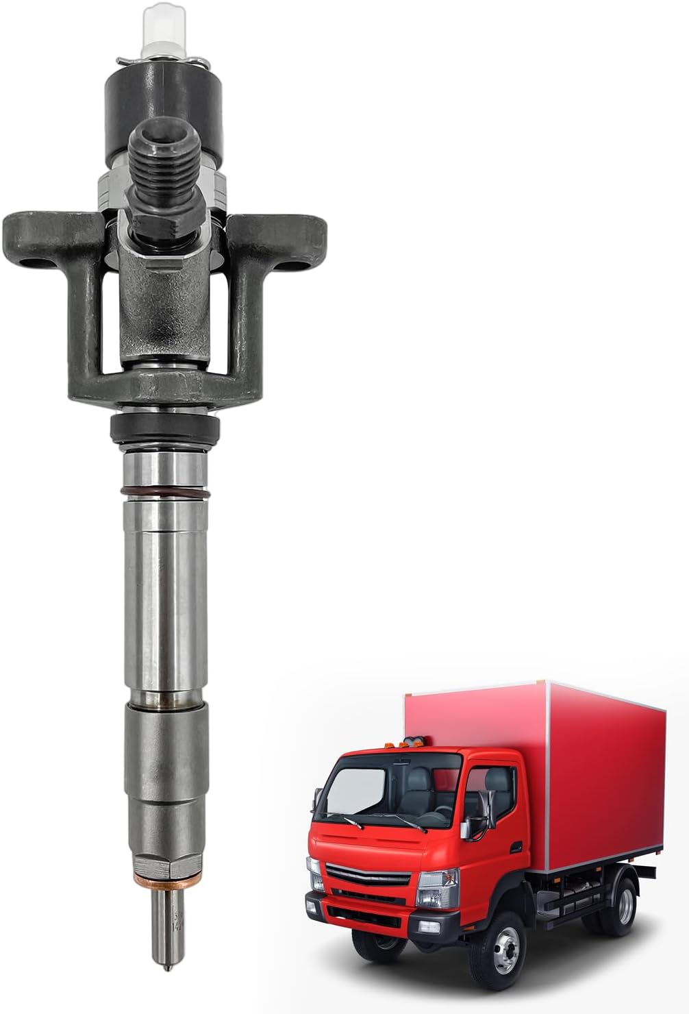 ME223750 0445120049 Fuel Injector Compatible with Mitsubishi Fuso Canter FE 4M50 4.9L Engine Replace ME223002