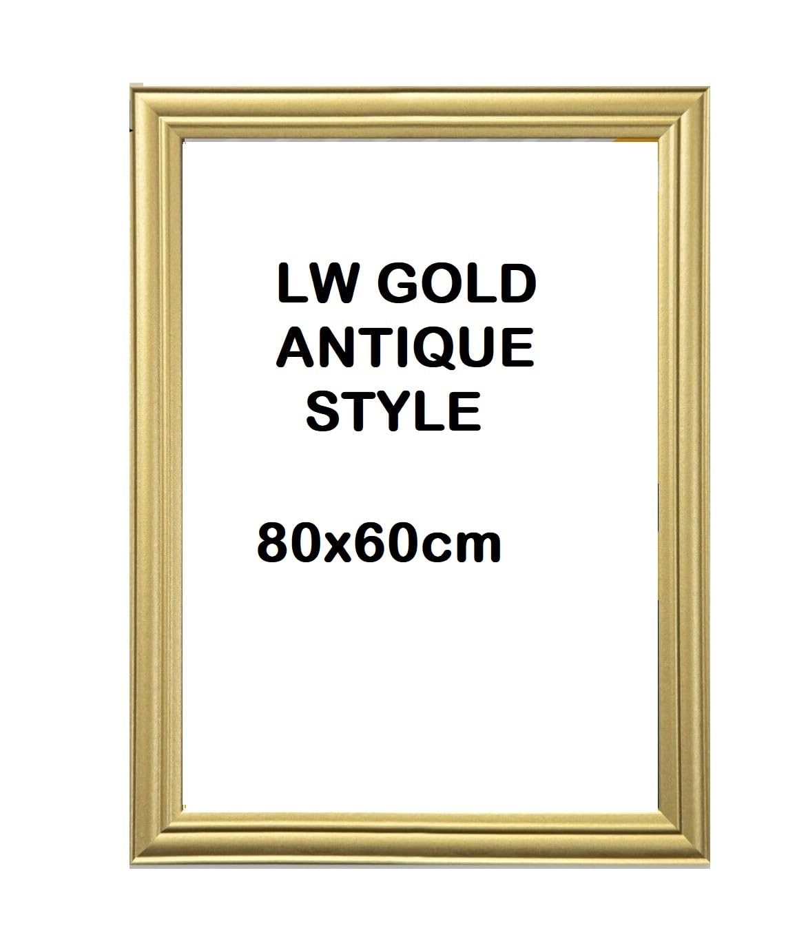 Opfr Gold 80X60cm Lw Antique Style Poster Picture Frame