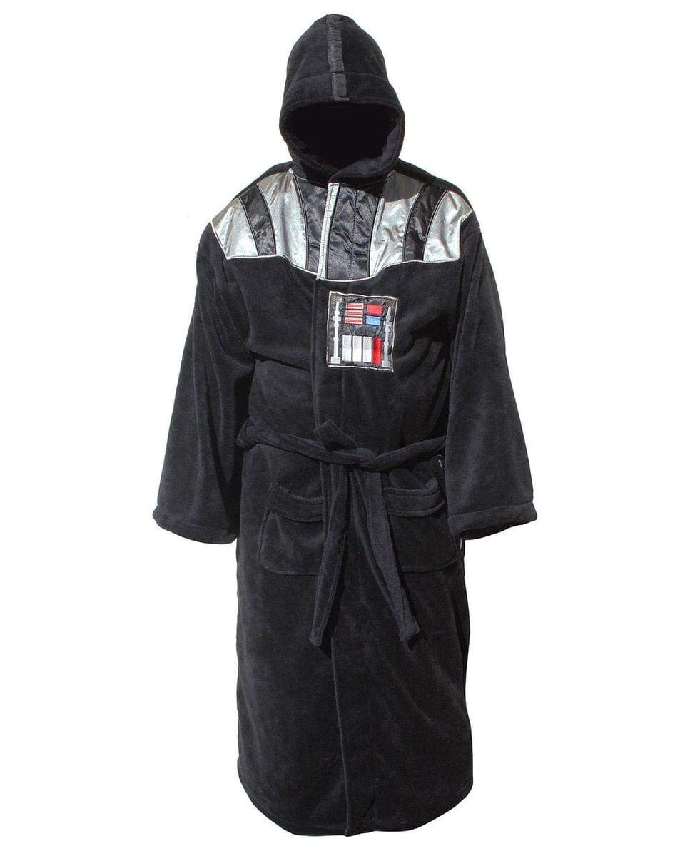Star WarsDarth Vader Fleece Hooded Dressing Gown, Noir, One size