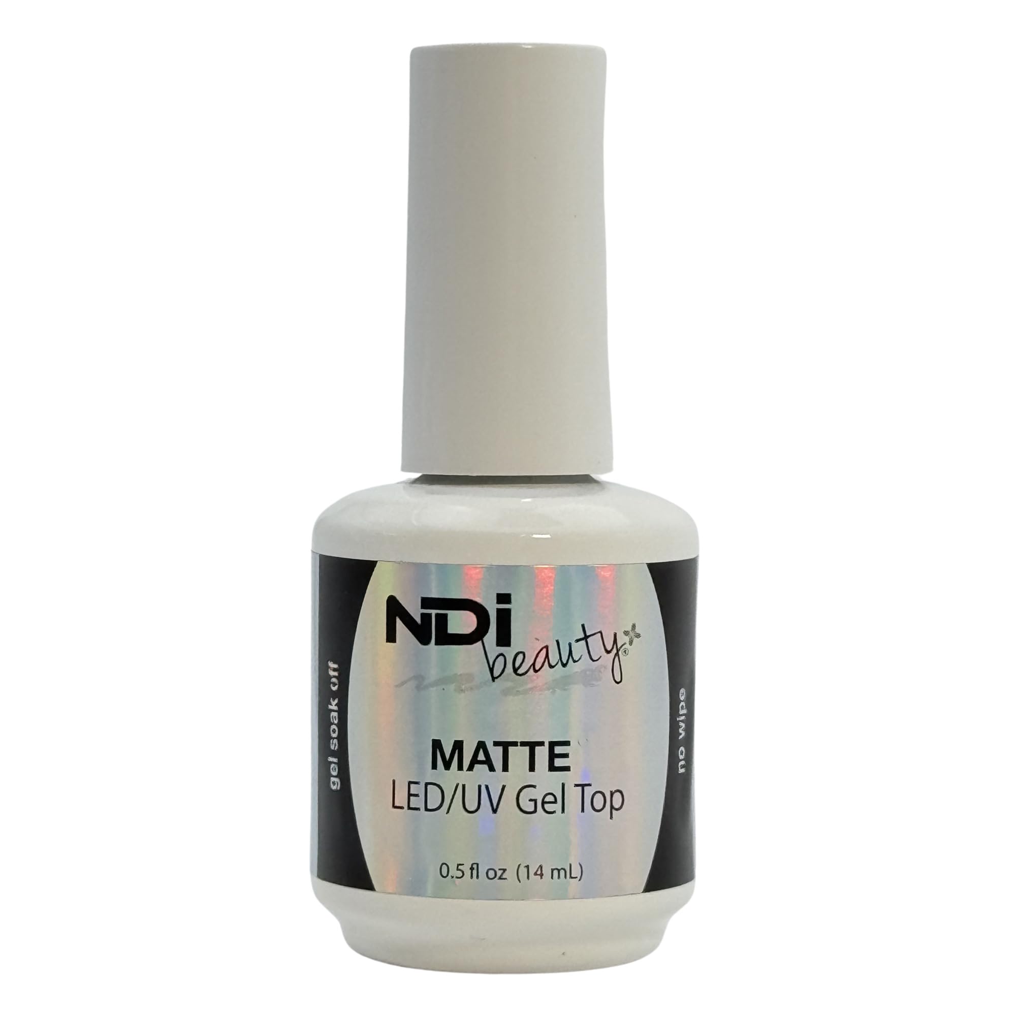 NDI Beauty Matte (No-Wipe) Gel Top Coat 0.5 Fl Oz