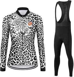 Conjunto de camiseta de ciclismo de invierno para mujer, manga larga, forro polar térmico, pantalones de ciclismo, ropa clásica de ciclismo