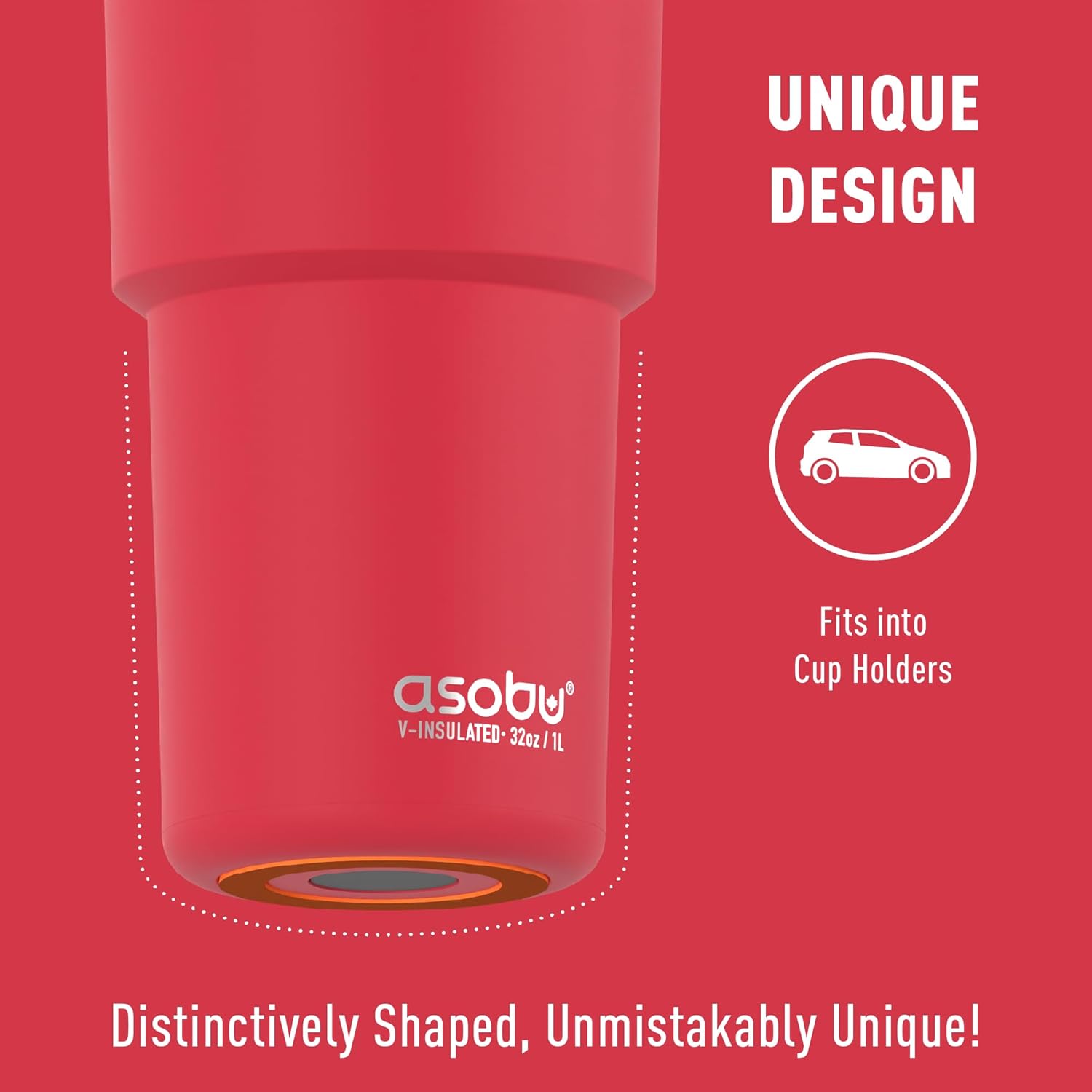 asobu Cosmic Water Bottle - 32oz/1 LTR Stainless Steel - Image 3