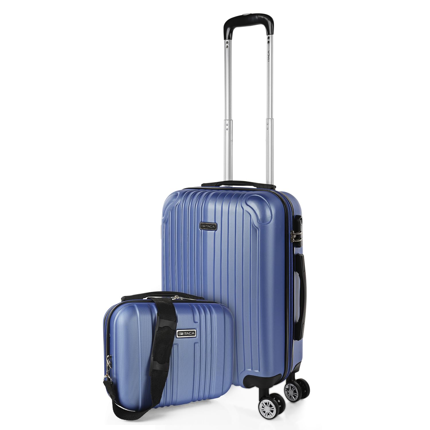 ITACA - Maletas Grandes De Viaje Rígidas Ligeras con 4 Doble Rueda 360° Maleta Grande 23 Kilos Alta Resistencia Extensible Maleta XL Duradera, Mandarina — view 82