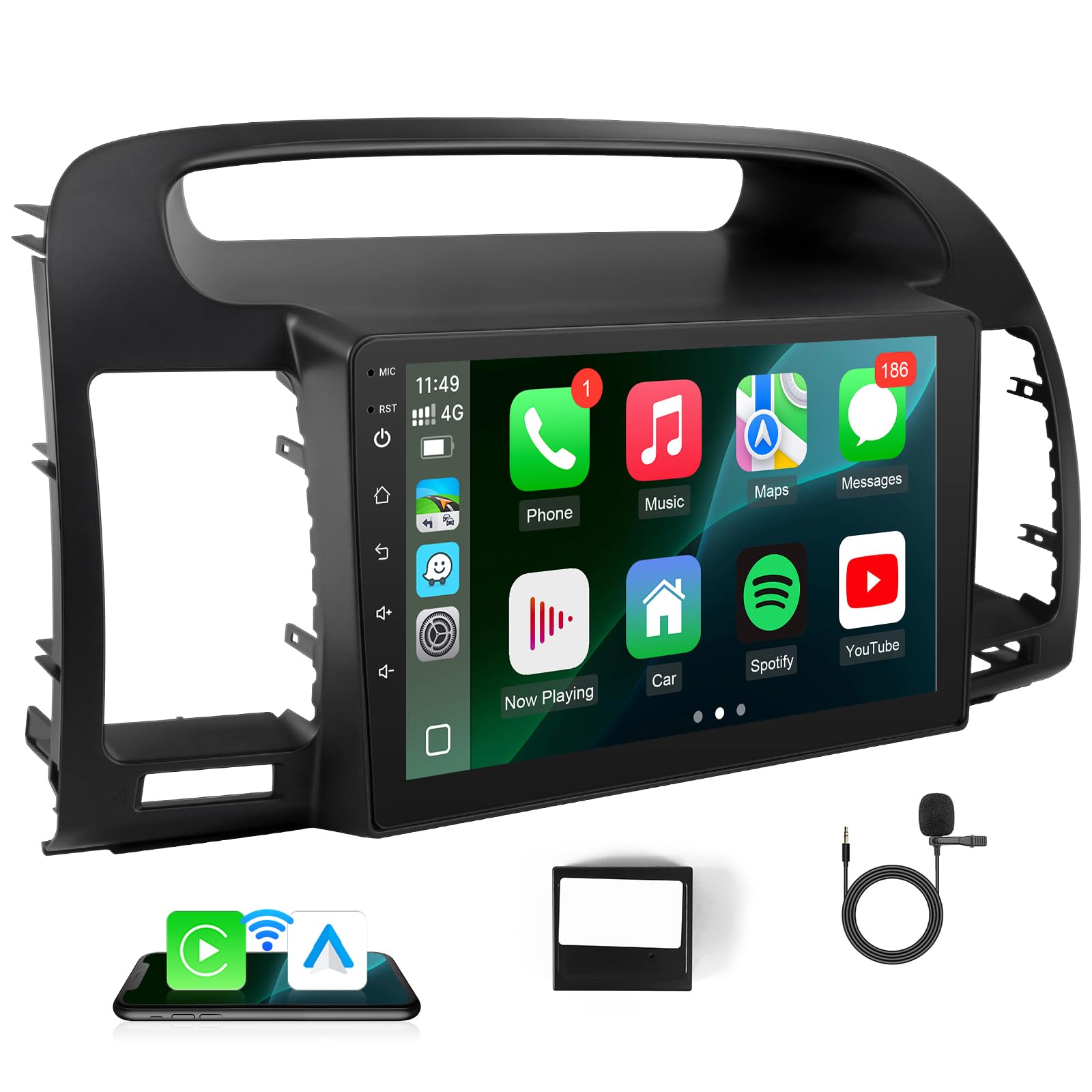 Amazon.com: Android Car Radio for (JBL Version) Toyota Camry 2002