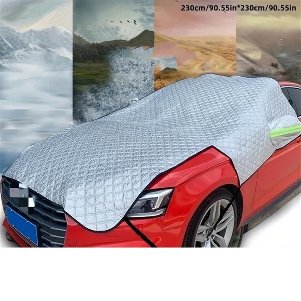 Copri Vetro Auto Ghiaccio Copertura Impermeabile Per Neve Per Auto Parabrezza Per Ghiaccio E Neve Con Copertura Per Cofano Estesa Copertura Anteriore Per Auto Ispessita Telo Macchina Antigelo