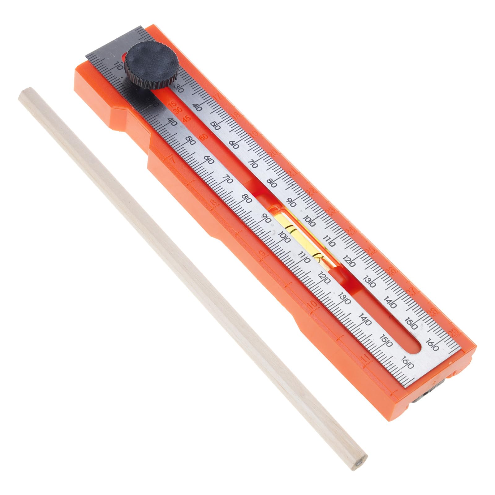 Woedpez Set A Multifunctional Angled Ruler Woodworking Protractor Leveling Measure Tool With Depth Gauge Accessories Furniture Making Angled Ruler