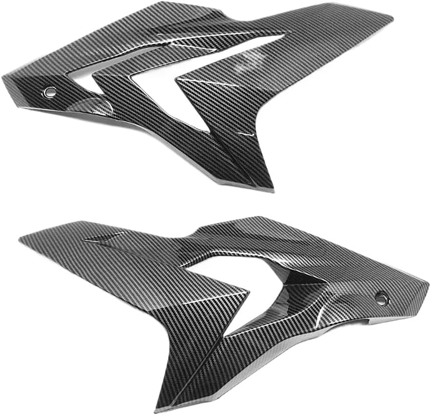 Compatible Carbon Fiber Side Mid Radiator Panel Fairing Cowling Compatible with S1000R Motorcycle 2014 2015 2016 Models