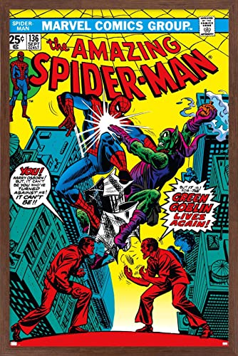 Poster Green Goblin Spider-Man 136 idée cadeau geek encadré