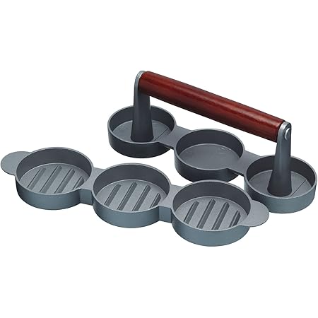 Presse à Hamburger - Aluminium - Anti-adhésif - 100 Feuilles