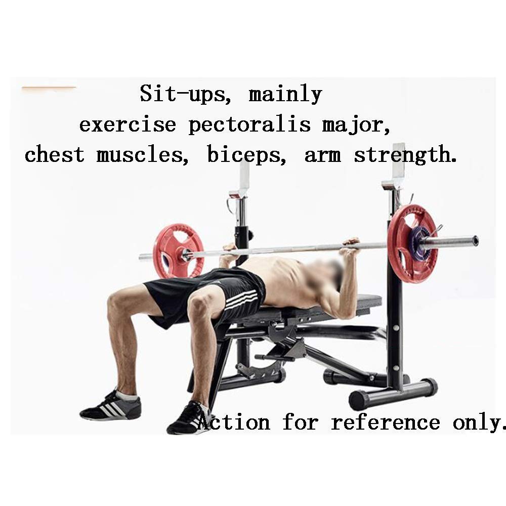 Ławka treningowa Ławka do hantli Regulowane ławki do ćwiczeń, domowa siłownia Ćwiczenia Fitness Podnoszenie ciężarów Prasa Ławka do ćwiczeń siłowych Fitness Trening ciała Ławka do wyciskania se
