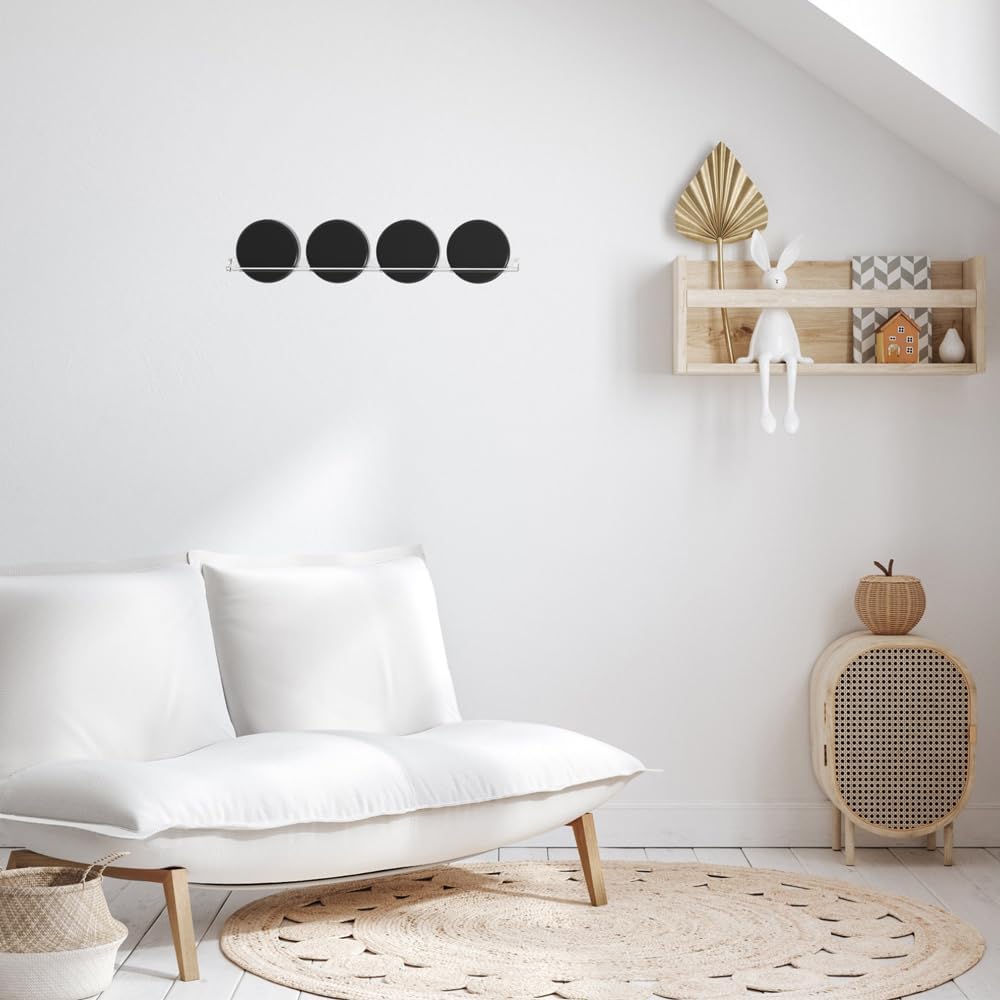 Clear Hockey Pucks Wall Display for 4 Pucks, Premium Acrylic Showcase for Autographed Souvenir Memorabilia - Image 7